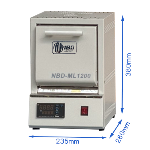 手套箱用mini箱式爐（下拉門）